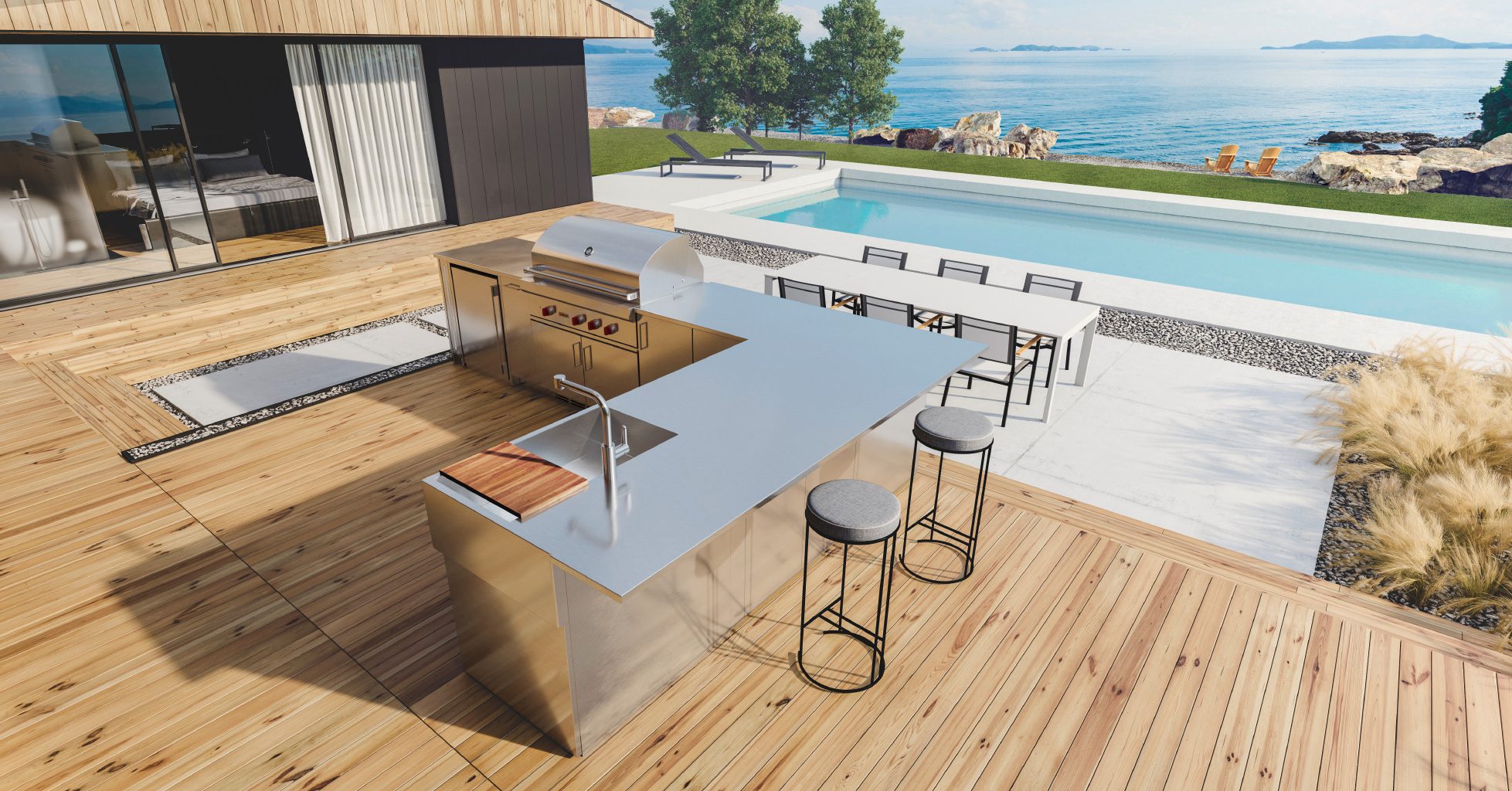 outdoor countertop