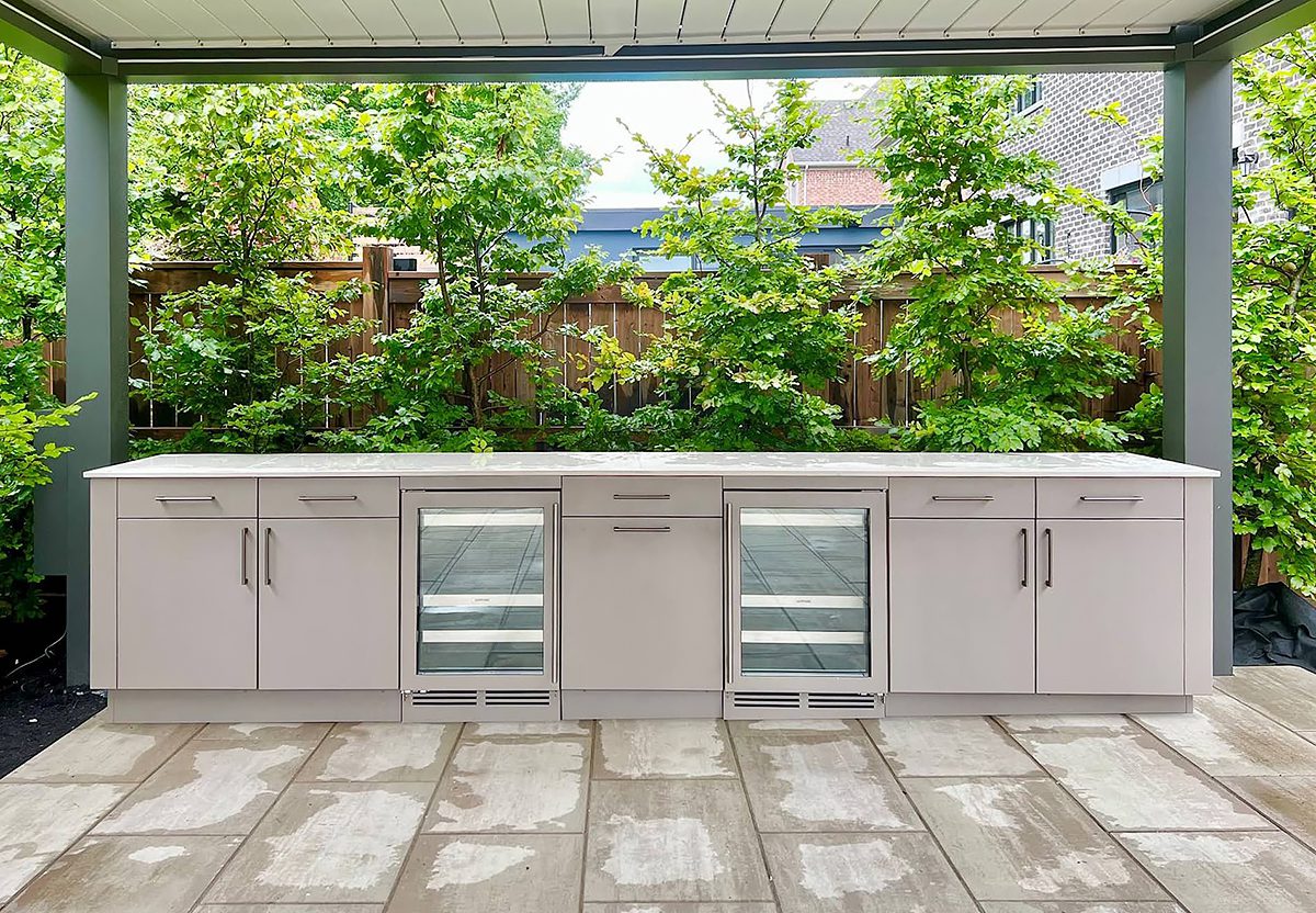 Matthew's outdoor kitchen