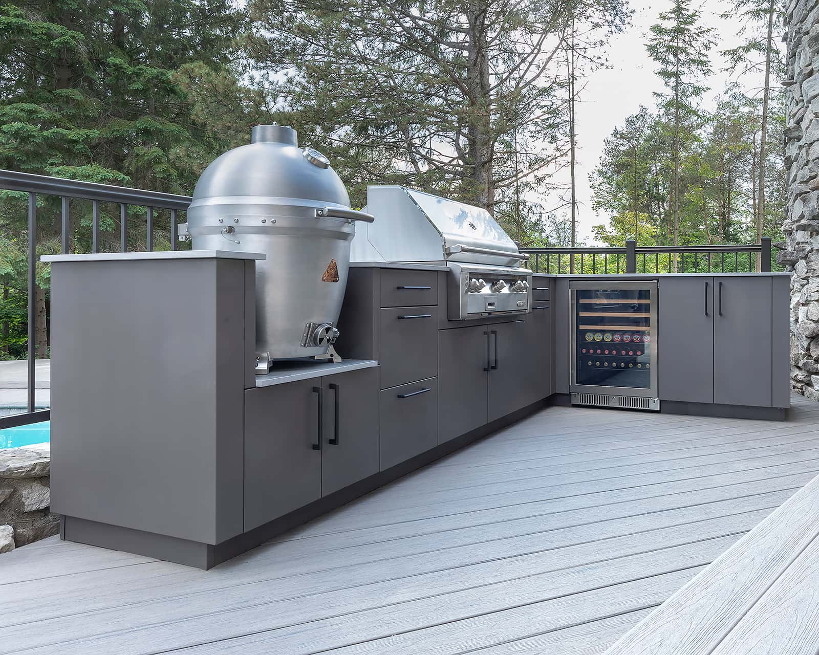 outdoor kitchen deck support
