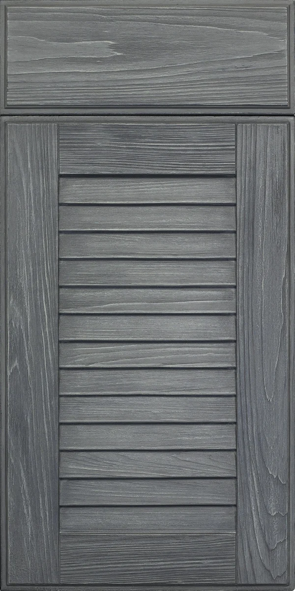 Louver door front