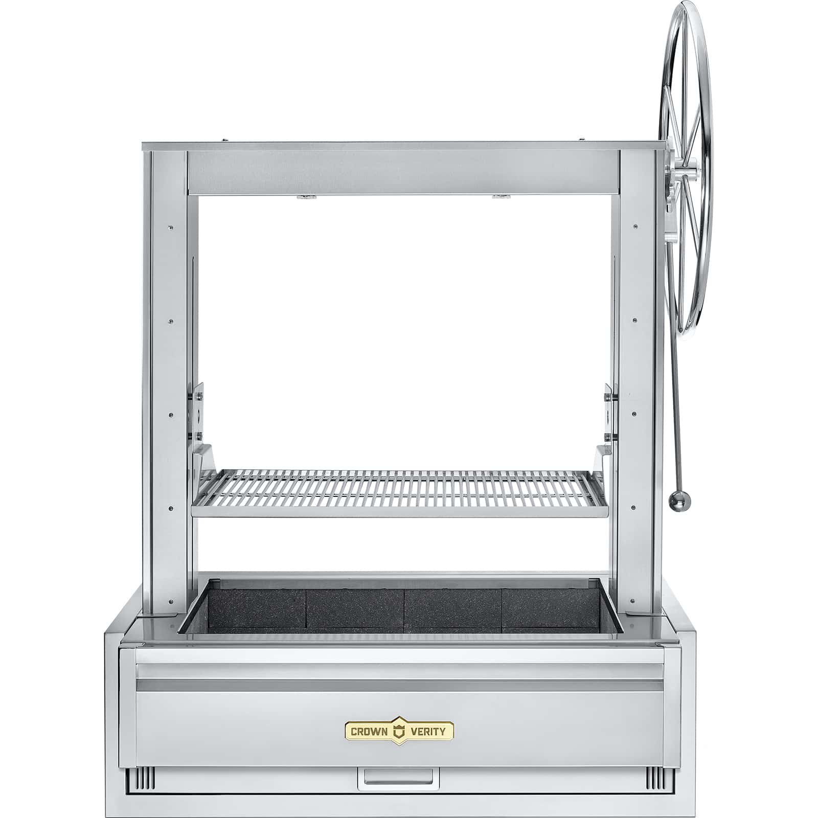 stainless steel Argentinian grill