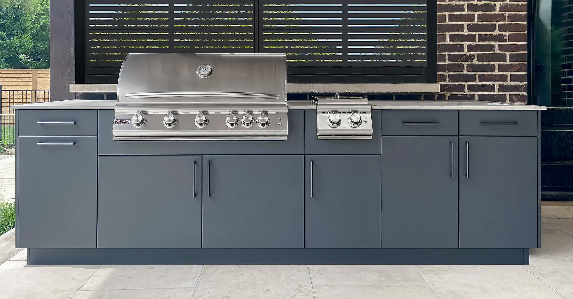 Blaze built-in grills