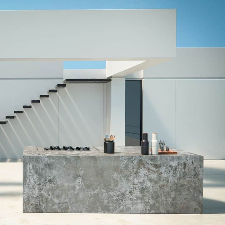 Dekton outdoor countertop