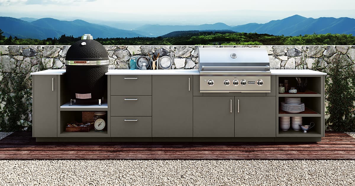 Urban Bonfire cabinetry