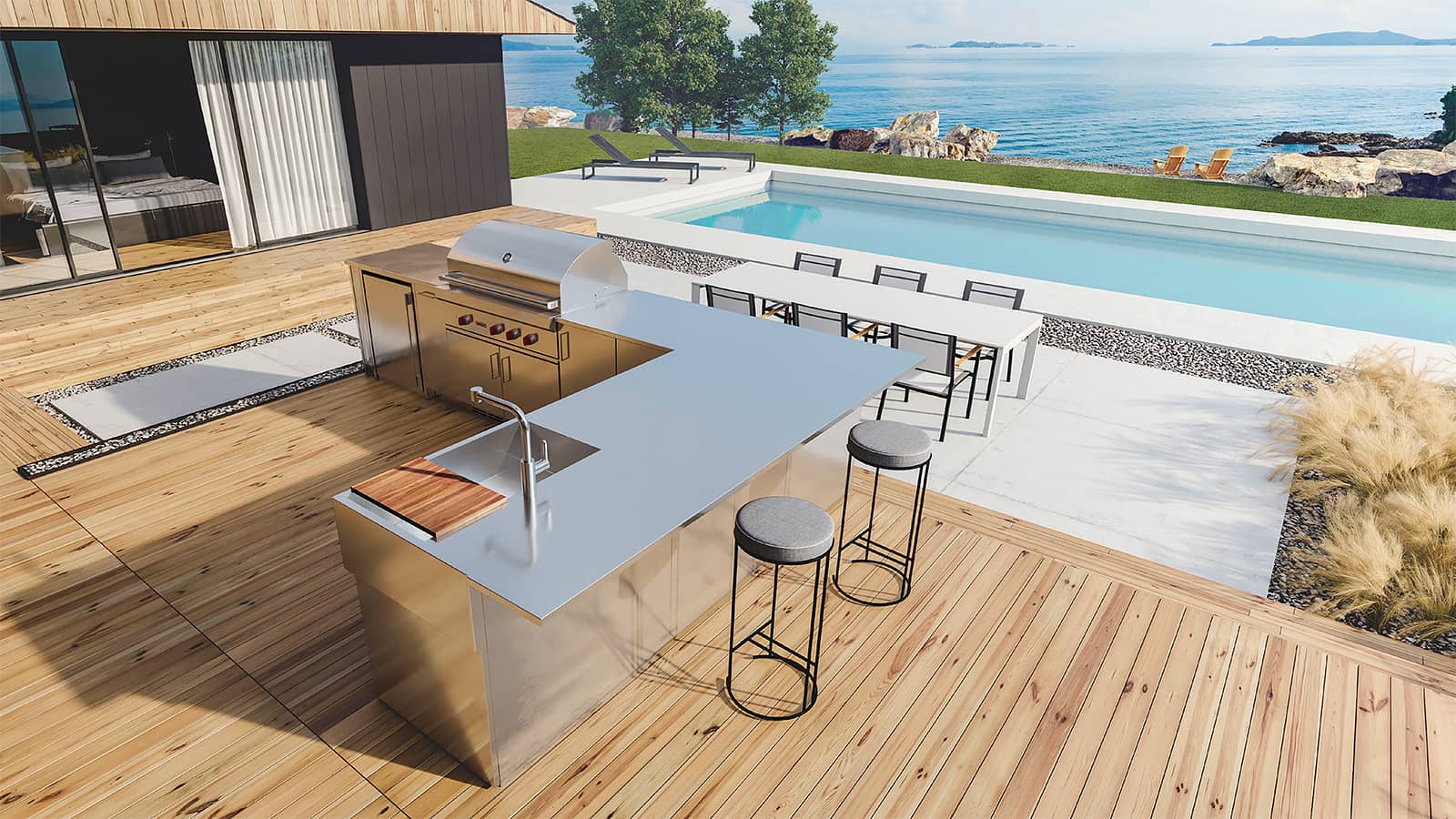 Home Refinements outdoor cabinetry