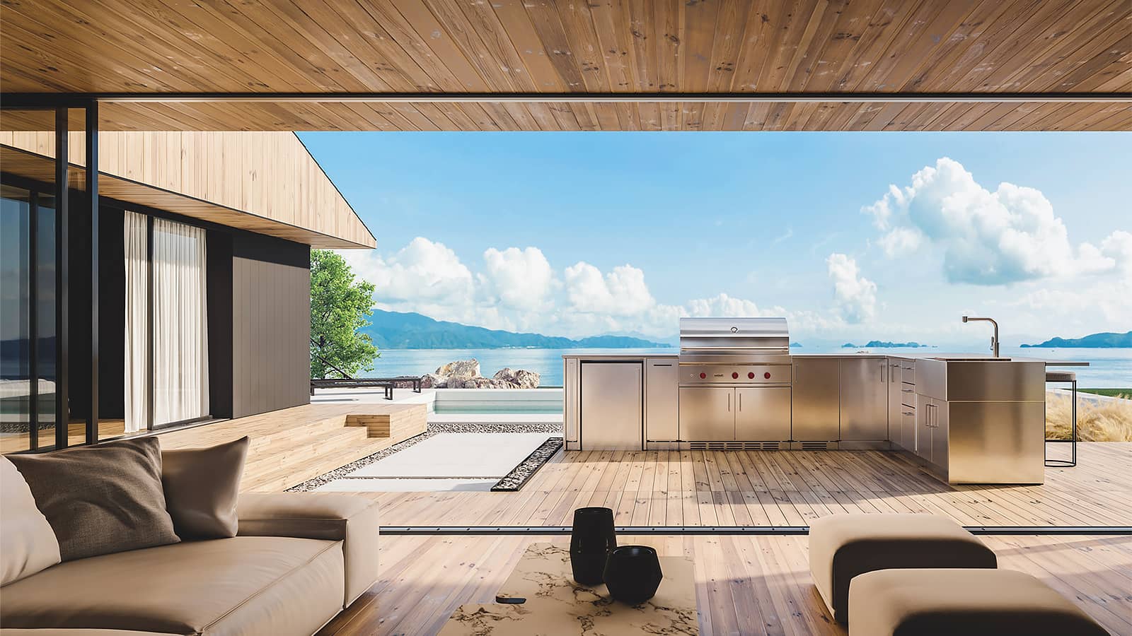 Home Refinements outdoor cabinetry