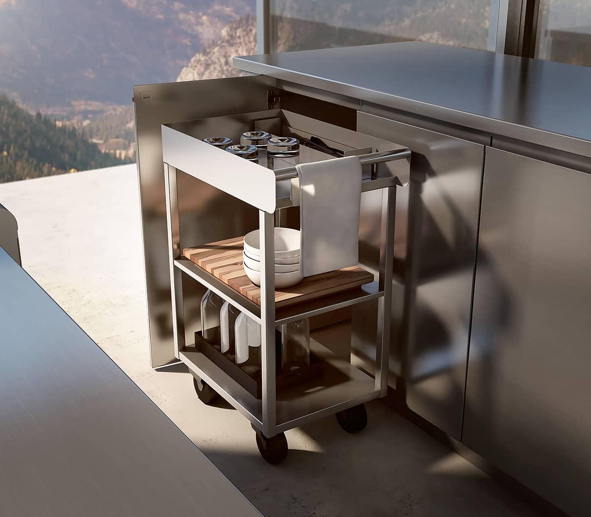 Home Refinements outdoor cabinetry