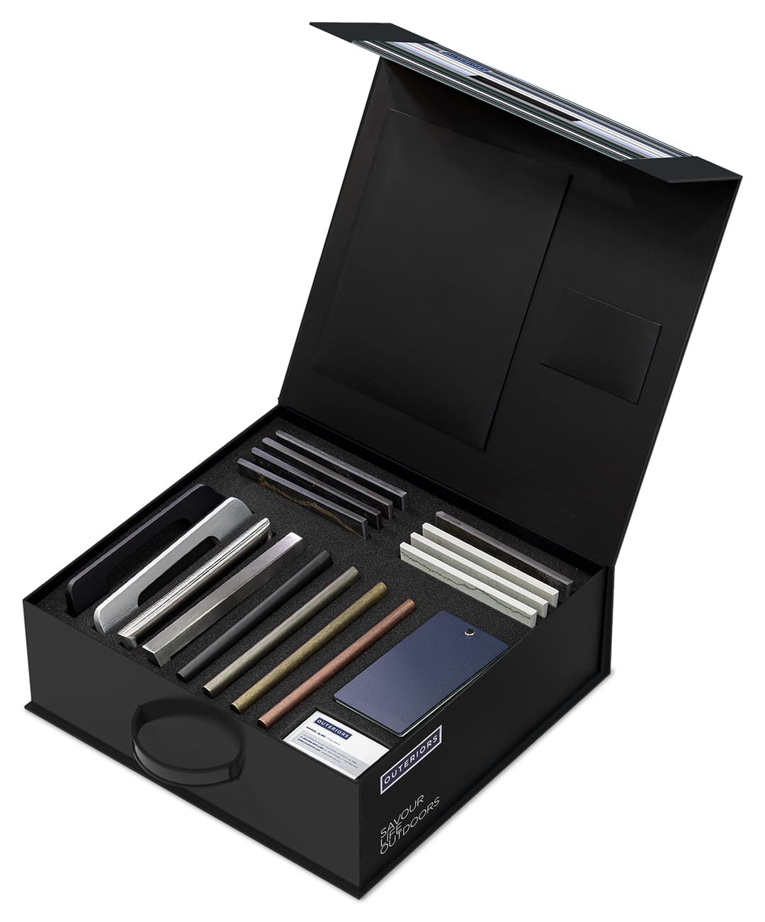 Outeriors Showcase Box open