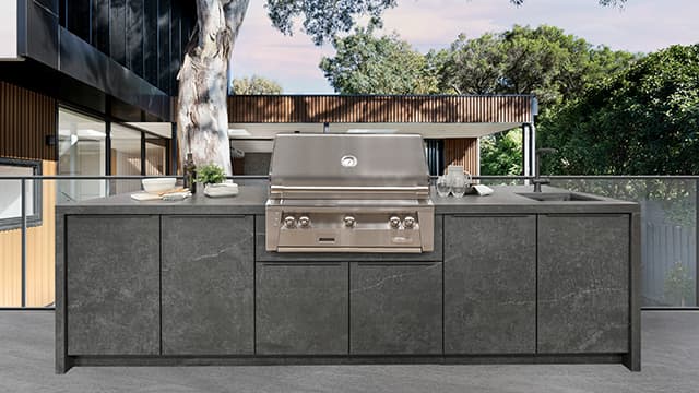 Alumina Architectural Surfaces outdoor cabinetry photo gallery