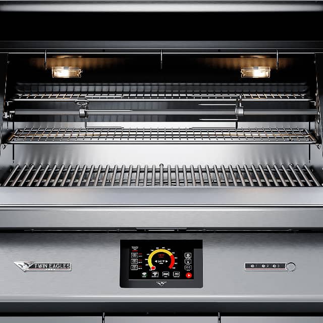 touchscreen on grill