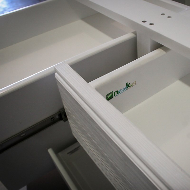 PVC cabinet drawer